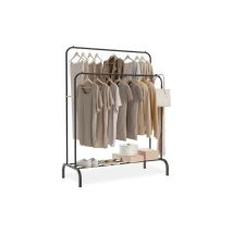 Garderobenständer Esel Hangy Duo 30 Schwarz 1200598 Newlux