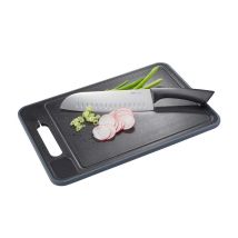 Tabla De Descongelar Y Cortar Cut Pro Superficie De Aluminio Y Superficie De Corte Antideslizante Ranura Para Zumo Superficie De Fricción Afilador De 