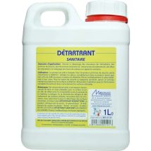 Entkalker für Sanitäranlagen – 1 Liter – geruchlos, farblos, greift Dichtungen nicht an – Mittenaere Service