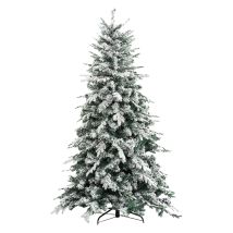 Rbol De Navidad Nevado 'alaska' H.240 Cm - Base 154 Cm / 2436 Ramas