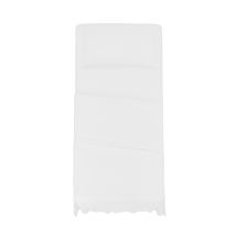 Set Lenzuola Completo Letto Singolo Bianco, Lenzuolo Sotto Con Angoli + Lenzuolo Sopra + Federa 100% Cotone - Klulk