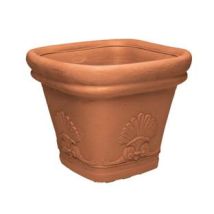 Vase Zeus Impruneta En Résine Di Martino - Taille 38x38xh33 Cm