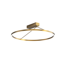 Plafonnier Led D590 42w Irc90 Variable Laiton Zambelis 2565 - Blanc Chaud - 3000k