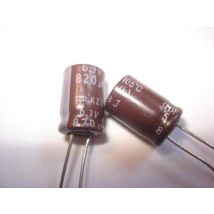 Condensatore Elettrolitico A Bassa Impedenza 820uf 6.3vdc 105o Radiale 820mf6.3v105
