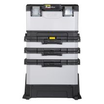 Stanley FatMax – Mobile Workshop Tool Chest – 4 Compartments – Heavy-Duty Wheels – 893 mm Height – 568 mm Width