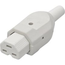 Kalthoff 156106 Connettore Di Alimentazione Presa Dritta Tot Poli: 2 + Pe 16 A Bianco 1 Pz.