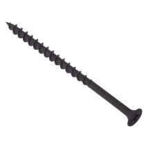 Bargainscrews - Vite Zigrinata In Fosfato, Colore: Nero, Da Utilizzare Su Pareti A Secco, Confezione Da 1000 3,5 X 50 Mm Nero