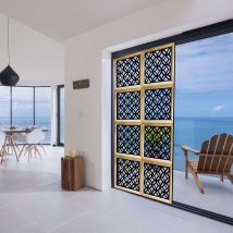 Signorbit - Eclectic - Moduli Decorativi In Legno E Pvc - Misura: 48x48 Cm - Colore: Nero