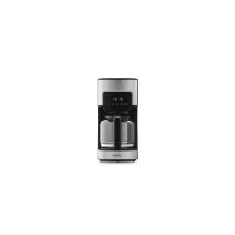 Cafetera De Filtro De 15 Tazas Programable Negra Y Acero Inoxidable - Slim - Cfp210 - Simeo