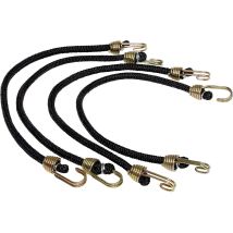 LAS Expander-Set, 4 Stück, Gummistränge mit Stahlhaken, 250x5 mm