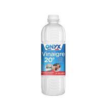Vinaigre Ménager Concentré 20° Bouteille D'Un Litre Onyx