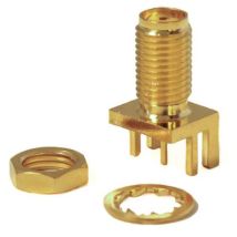 Mueller Electric Bu-1420701871 Prise Adaptateur Sma Femelle - Circuit Imprimé Droit Laiton