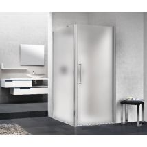 Young 2.0 F1b Seitenwand 117-119x200cm Esg Klar Silber
