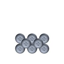 8er-pack Selbstklebende Wabenpads, Scotch, Ø 25 Mm, Grau Scotch
