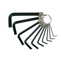 Tengtools - Teng Imperial Hexagon Key Set On Ring, 10 Piece (1/16-3/8in) Ten1424