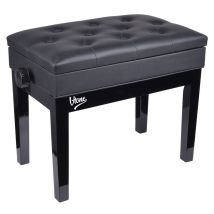 Panca V-tone 2 Bk Per Pianoforte Con Contenitore, Nera