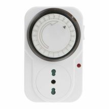 Presa Elettrica Con Temporizzatore 230 V Timer 24 Ore Programmabile Manuale