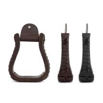 Staffe western in cuoio – Marrone, Nero – Staffe e Staffili – LAKOTA