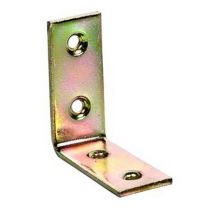 Portacerniera ad angolo stretto 40x40x17x2,0mm – Acciaio zincato – Elevata resistenza – Struttura stabile