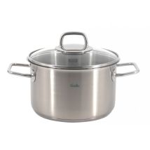 Fissler Hamburg Kochtopf Induktion Mit Glasdeckel Edelstahl 24 Cm Ø 5,8 L"-"179362384