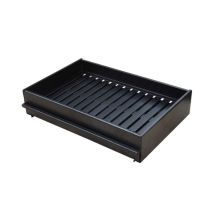 Movelar - Mf - Soporte Metálico Con Cajón Recoge Cenizas Para Barbacoas - Metal Rack De Acero 54x35x11 Cm, Ideal Para Leña Y Carbón