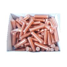 Boite De 100 Goujons En Acier Cuivré Ø 8mm Longueur 30mm Adee