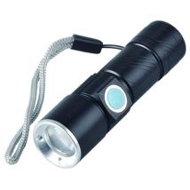 Torcia Ricaricabile 3 W 200 Lumen 3 Modalita' Di Luce Luxen