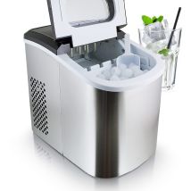 Mspoint - Ms-point Eiswürfelmaschine Eiswürfelbereiter Eiswürfel Ice Maker Eis Maschine Edelstahl