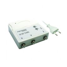 Innen-TV-Antennenverstärker für digitale terrestrische Empfang – 1 Eingang – 2 Ausgänge – 20 dB Verstärkung