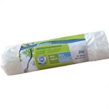 Müllbeutel 20 l extra stark – 48 x 52 cm – 25 μm – 100 % recyceltes Polyethylen – Blauer Engel