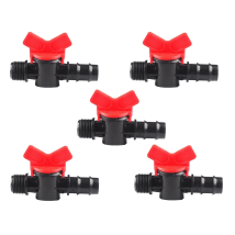 Valvola Di Commutazione Per Irrigazione A Goccia 16 Mm X 1/2”, Rubinetto Confezione Da 5 Unità. Offerta Esclusiva