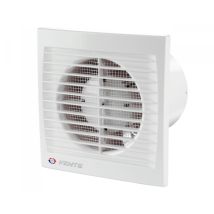 Ventilatore Da Bagno Silenta Da 150 Mm Per Installazione A Parete/soffitto, Versione Con Interruttore