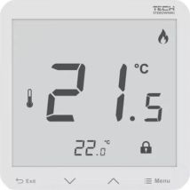 Tech R-8pb Plus Temperaturregler Weiß Mit Lcd-bildschirm