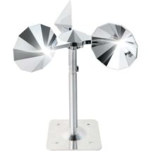 Anti-tauben, Vogelscheuche Für Balkon, 360°-reflexion, Taubenabwehr Mit Aluminiumsockel, Taubenschreck Für Garten, Dach, Balkon