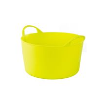 Capazo Flexible Ø35x23cm De 12 Litros De Capacidad Fabricado En Plástico Color Verde Pistacho