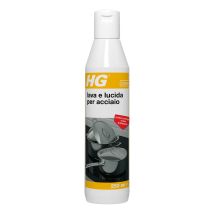Lava e Lucida per Acciaio 300 ml – Detergente per Superfici Inox – Rimuove Macchie e Impronte – Finitura Lucida Protettiva