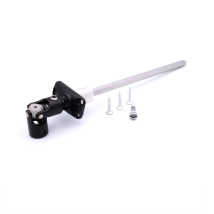 Mini Blocco Guida Piastra Generica Al12 - 6p7 L170 Nero - Zf D762cng
