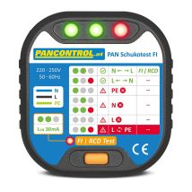 Tester di tensione a 2 poli PAN Volttester 400 – Misurazioni DCR – Indicatori LED verde e rosso – Pancontrol