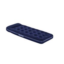 Single-luftbett Mit Integrierter Fußpumpe 185 X 76 X 28 Cm