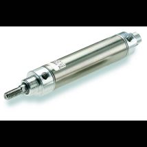 B-Ware Antrieb Rt57220 M80 Rundzylinder Pneumatikzylinder Hub 80mm Durchmesser 20mm