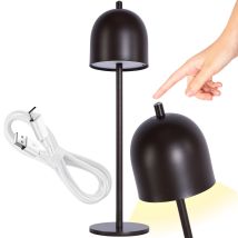 Toolight – Lampada da comodino con ricarica USB – Design moderno, controllo luminosità, 5W, IP20 –