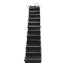 Sofop Dachleiter 1,60 m x 0,40 m – 10 kg – rutschfeste Stufen – maximale Belastbarkeit 130 kg