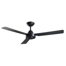 Beacon – Calypso Black Ceiling Fan 122 cm – 220-240 V – 45 W – 3 Speeds – 8.5° Blade Pitch – 6003 cfm Airflow