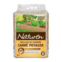 Paillage Carré Potager Natcha3 Uab 30 L - Format Adapté Carré Potager - Empeche La Levée Des Mauvaises Herbes - 30 L 1,5m²