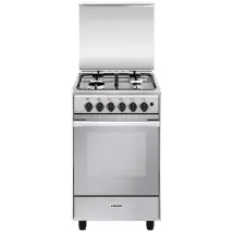 Cuisinière Vitrokitchen Un55ib 4 Brûleurs Acier Inoxydable