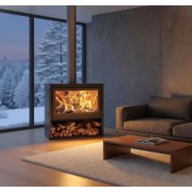 JUAN PANADERO – Estufa de leña mod. Vexta 900 – 8,4 KW – Eficiencia A+ – 125 kg – 350 m³