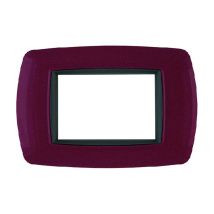 Placca Col. Amaranto 'life' 3 Posti - 2983/am