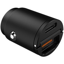 Autoladegerat Mini 1xusb C Pd 1xusb 30w