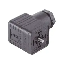 Hirschmann - 931-969-100 Connector 3p+t Pg9 Ip65 - Gdm 3009 Sw - Black - Black