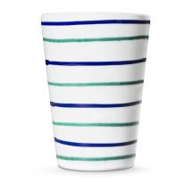 Taza Traunsee de cerámica Gmundner – altura 11 cm – artesanía austriaca – diseño contemporáneo